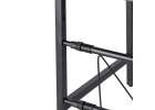 Kitchen shelf over microwave organizer adjustable 6 metal hangers 5