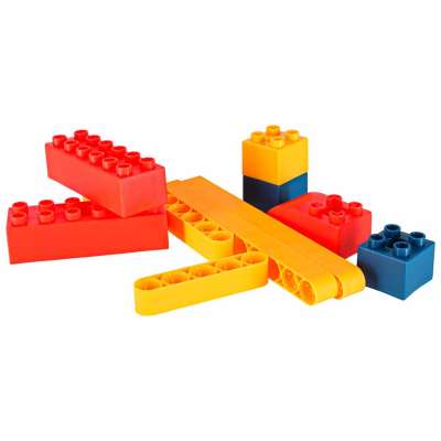 Klocki konstrukcyjne STEM ruchome modele USB 116 elementów