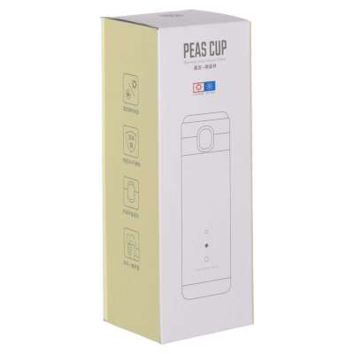 Kubek termiczny z ustnikiem termos LED 420ml róż