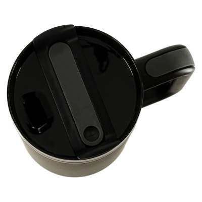 Kubek termiczny ze słomką i uchwytem termos 1200ml czarny