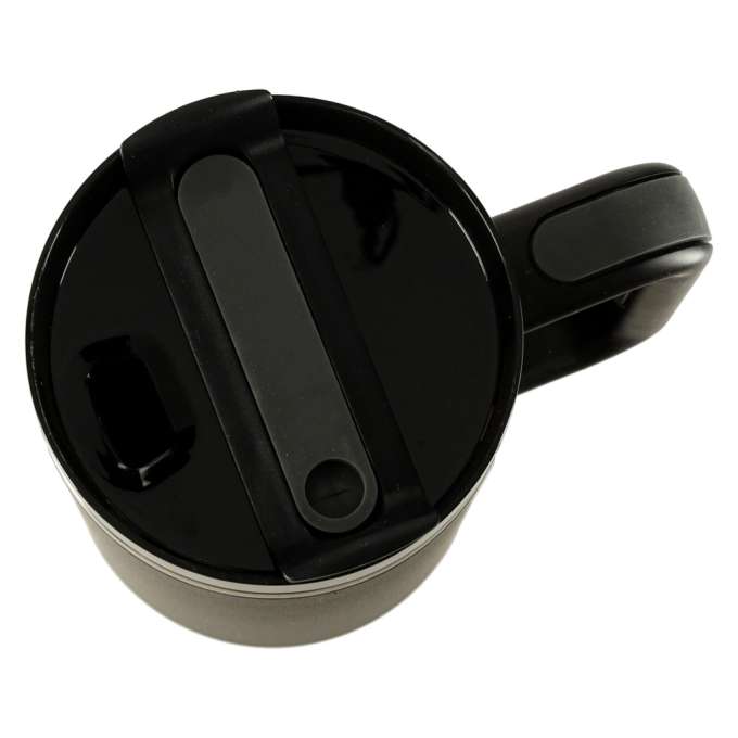 Kubek termiczny ze słomką i uchwytem termos 1200ml czarny