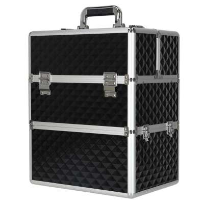 Kuferek na kosmetyki walizka organizer kosmetyczny XXL 3D