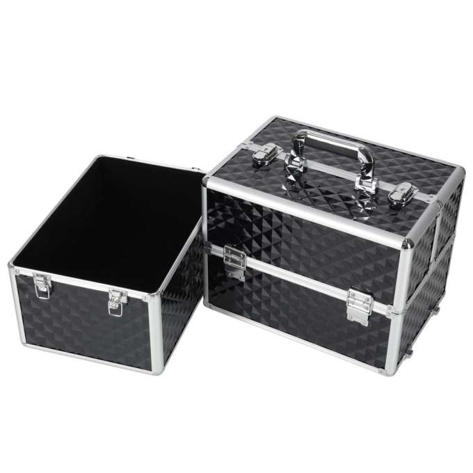 Kuferek na kosmetyki walizka organizer kosmetyczny XXL 3D