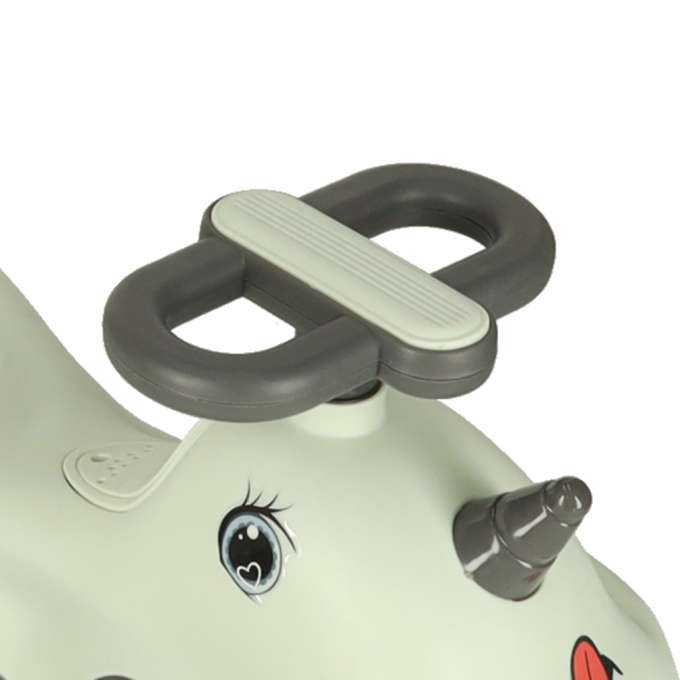 LED Swing FIX S1 gravity scooter ride with handle grey max 65kg