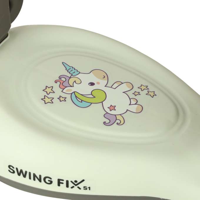 LED Swing FIX S1 gravity scooter ride with handle grey max 65kg