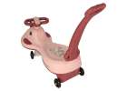 LED Swing FIX S1 gravity scooter ride with handle pink max 65kg 5