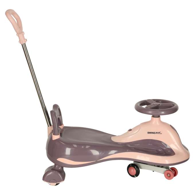LED Swing FIX S2 gravity scooter ride with handle purple max 100kg