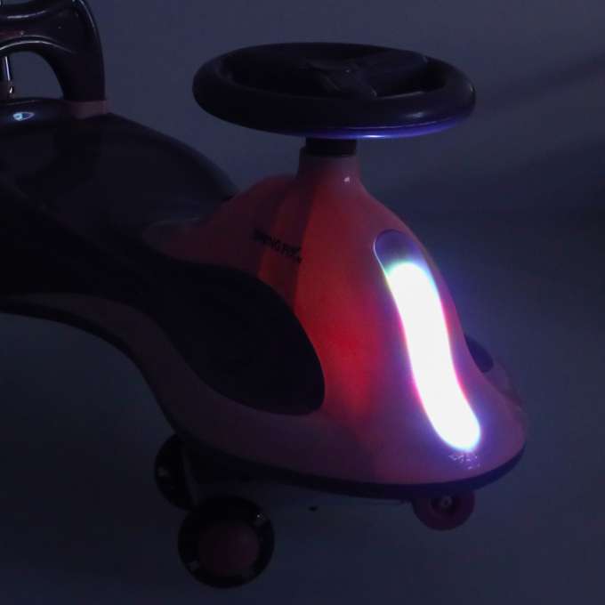 LED Swing FIX S2 gravity scooter ride with handle purple max 100kg