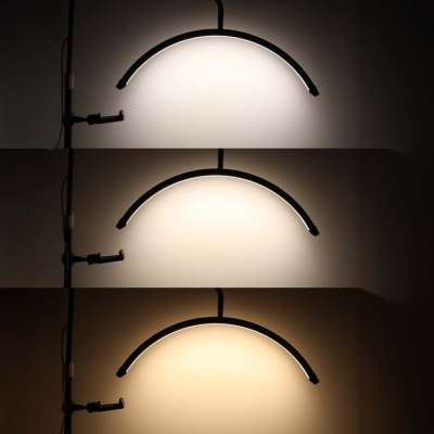 LED cosmetic lamp for eyelash extensions arch