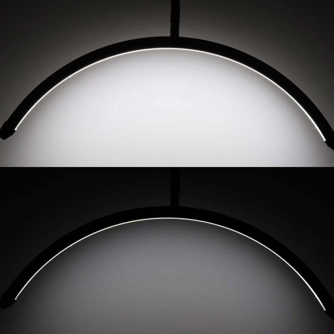 LED cosmetic lamp for eyelash extensions arch