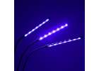 LED plant growth lamp panel 3 bulbs 7