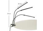 LED plant growth lamp panel 3 bulbs 11