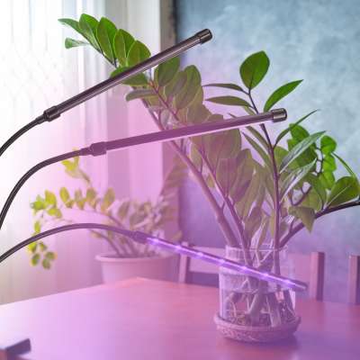 LED plant growth lamp panel 3 bulbs