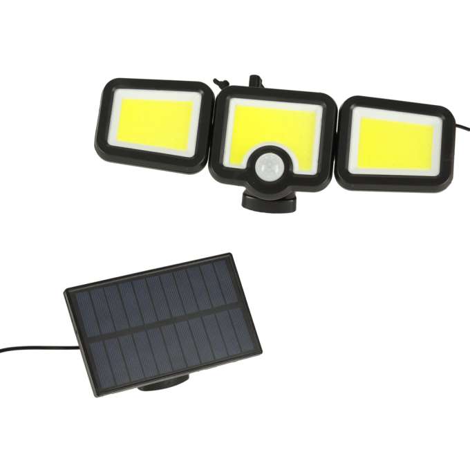 LED solar lamp 3in1 with twilight movement sensor