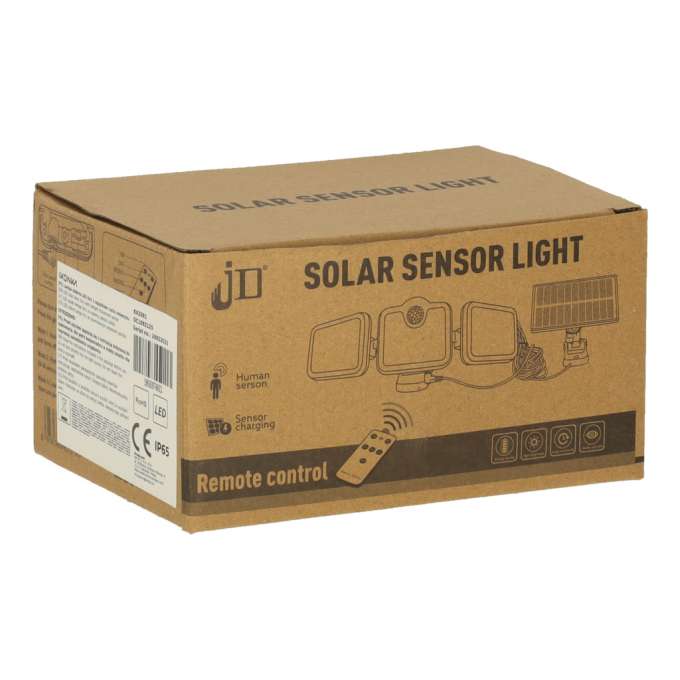LED solar lamp 3in1 with twilight movement sensor