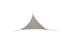 LUARO garden terrace sunshade waterproof 3x3x3m triangle grey 3