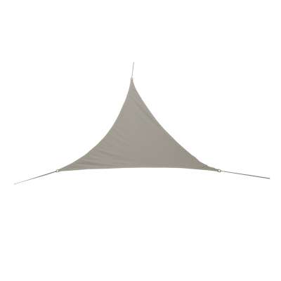 LUARO garden terrace sunshade waterproof 3x3x3m triangle grey