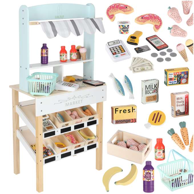 LULILO Melo Market wooden