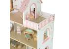 LULILO Peonio 70cm LED pink wooden dollhouse 2
