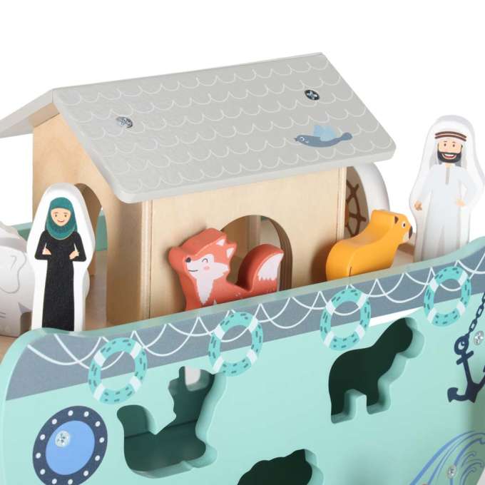 LULILO ship Noah's Ark wooden boat sorter
