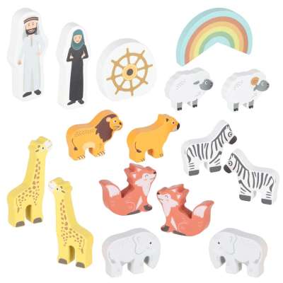 LULILO ship Noah's Ark wooden boat sorter