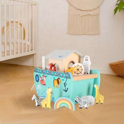 LULILO ship Noah's Ark wooden boat sorter