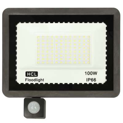 Lampa czujnik ruchu reflektor 100W