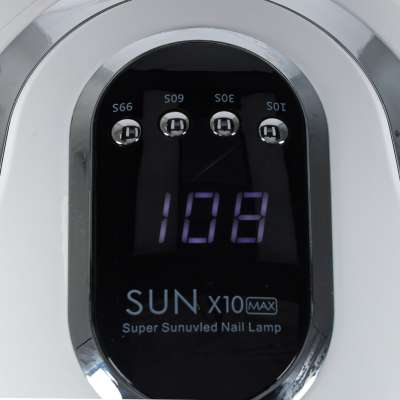 Lampa do paznokci Sun X10 UV 45 LED 280W manicure hybrydy żele