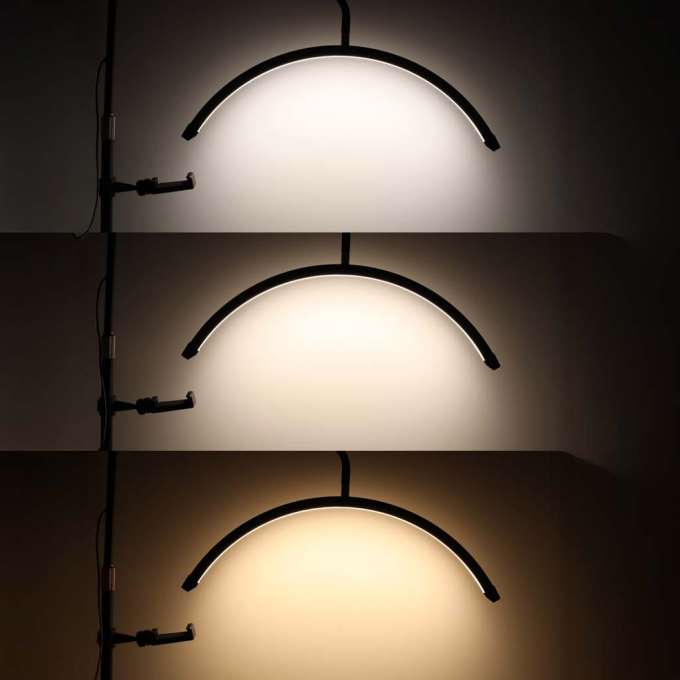 Lampa do przedłużania rzęs LED 36W regulowana kosmetyczna łuk