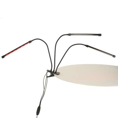 Lampa do roślin LED uprawy wzrostu panel 3 żarówki