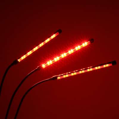 Lampa do roślin LED uprawy wzrostu panel 3 żarówki