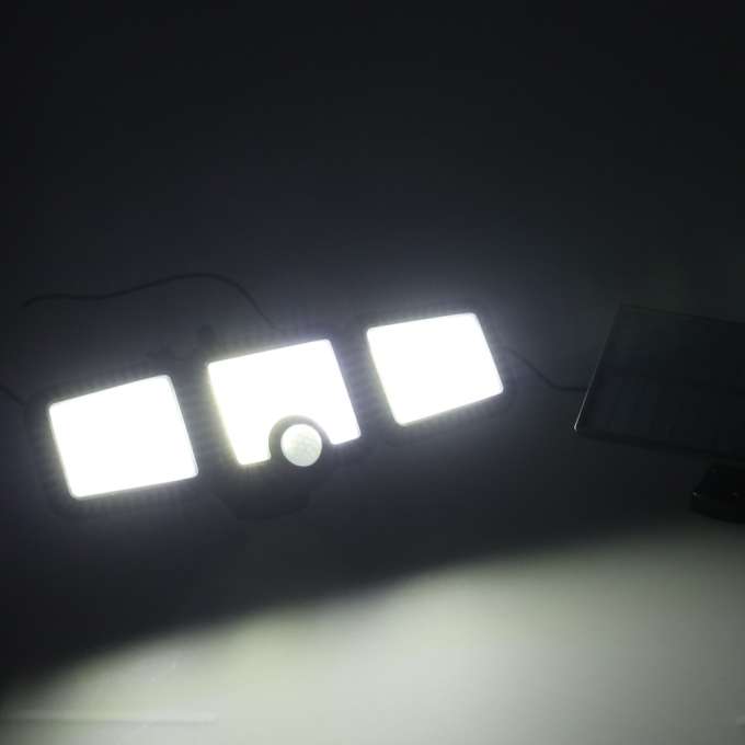 Lampa solarna LED 3w1 z czujnikiem ruchu zmierzchu