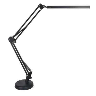 Lampka na biurko biurkowa LED USB obrotowy wysięgnik 2 sposoby mocowania