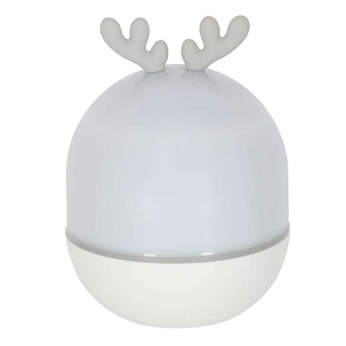Lampka nocna projektor gwiazd LED USB obrotowy 6 motywów pilot renifer
