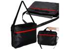 Laptop bag 15.6" briefcase with strap black 1
