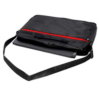 Laptop bag 15.6" briefcase with strap black