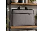 Laptop bag 15.6 inch briefcase shoulder bag unisex grey 11