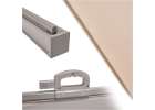 Lateral terrace awning retractable screen 180 beige 2