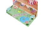 Lulilo Gardeno wooden doll house with garden furniture 70cm pink LED 8