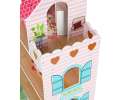 Lulilo Gardeno wooden doll house with garden furniture 70cm pink LED 9
