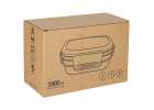 Lunch box śniadaniówka pudełko śniadaniowe z przegródkami dzielone 1900ml morelowe 11
