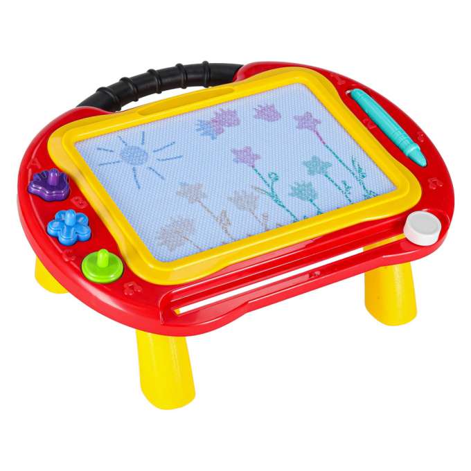 Magnetic board educational drawing table stamps