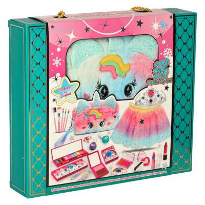 Make up cosmetics make up polishes handbag skirt set 22 items