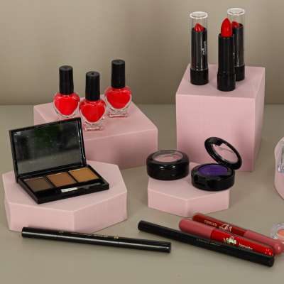 Make-up kit cosmetics home spa suitcase XXL