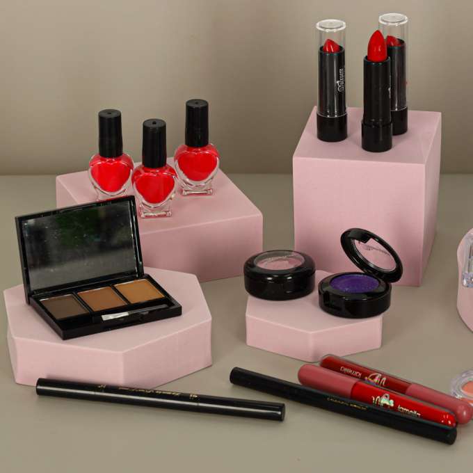 Make-up kit cosmetics home spa suitcase XXL
