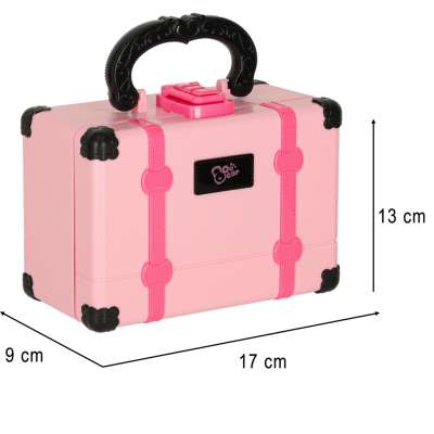 Makeup and nail kit makeup cosmetics shadows lacquers suitcase
