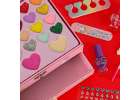 Makeup and nail kit makeup cosmetics shadows polishes drawers unicorn 8