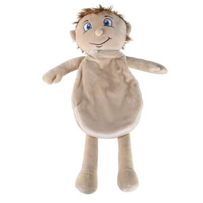 Mascot doll learning anatomy boy