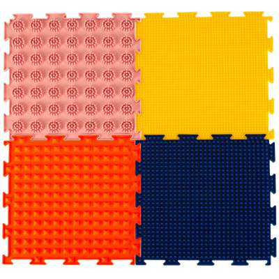 Mat sensory puzzle foot massage