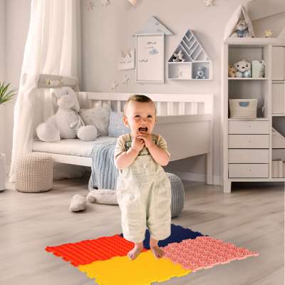 Mat sensory puzzle foot massage